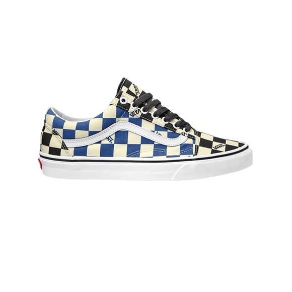 Last one✨Vans Old Skool 'Big Check Black Navy' - Picture 3 of 8